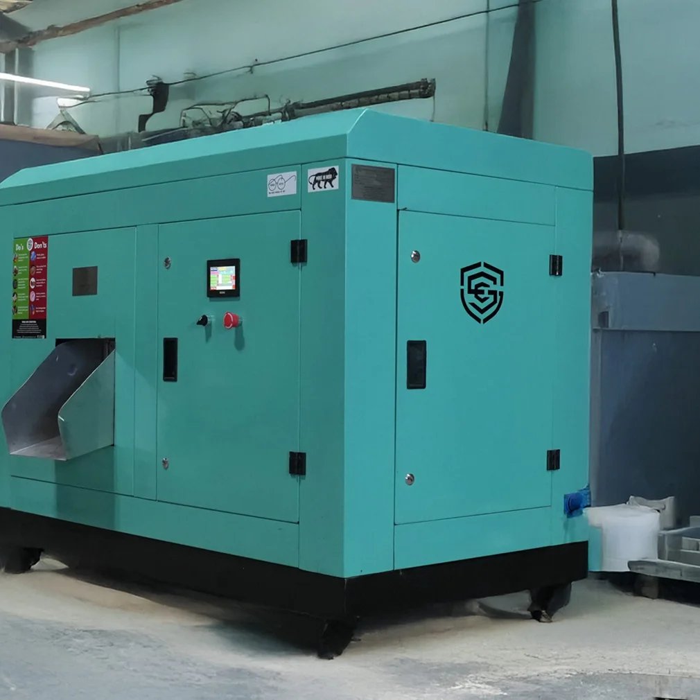 Decentralized Organic Waste Compost Machine On-Site Installation